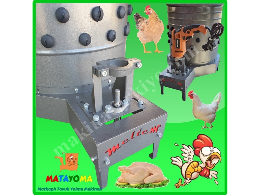 Matayoma Matkaplı Tavuk Yolma Aparatı