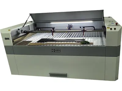 1000 x 1600 150 Watt Çift Kafa Ahşap Lazer Kesim Makinesi İlanı