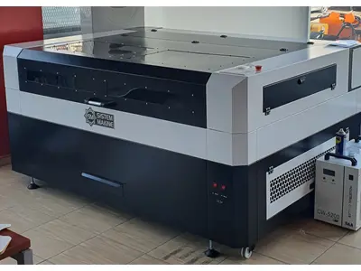 1000 x 1600 150 Watt Çift Kafa Ahşap Lazer Kesim Makinesi