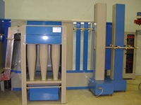 Elektrostatische Pulverbeschichtung Mehrkammer-Kabine - 1