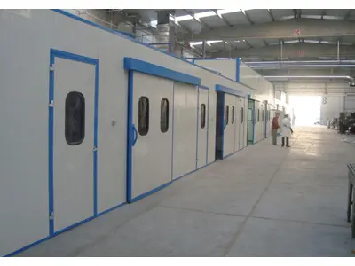 Dry Type Industrial Wet Paint Booth