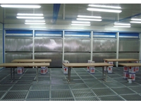 Wooden Paint Booth with Water Curtain - 3