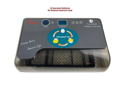 12'Li Tam Otomatik Hobby Kuluçka Makinası