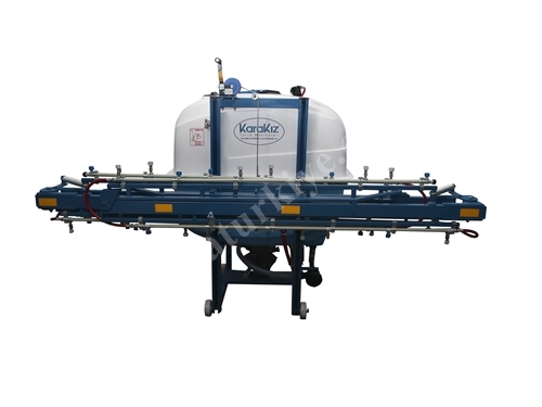 10 M 600 Lt Asılır Bomlu İlaç Makinası Pulverizatör / 10 M 600 Lt Suspended Boom Pharmaceutical Machine Pulverizer