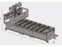 Uzunluklu Konsollu Tabla Cnc İşleme Makinası