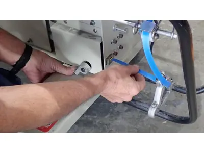 Полностью автоматическая машина для упаковки крепежных лент диаметром 8-12 мм