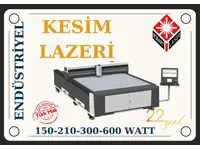 Laser de découpe de plexiglas de 2100 x 3100 mm 210 Watt