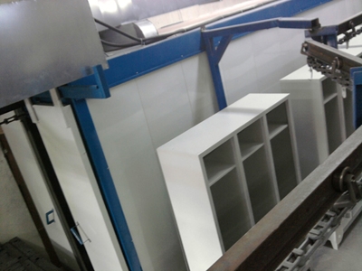 Tunnel Type Electrostatic Powder Coating Oven - 2
