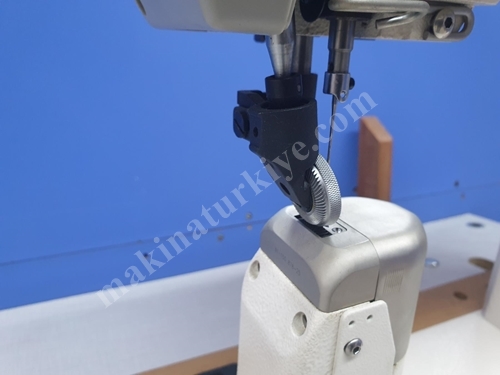 Column Sewing Machine with Elbow Single Needle