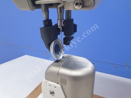 Column Sewing Machine with Elbow Single Needle