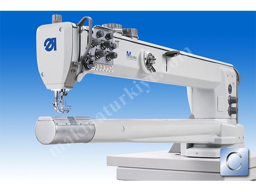 869-M Classic Goldline 100cm Thick Head Cylinder Bed Double Needle Filter and Felt Machine
