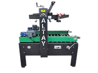 Semi-automatic Carton Taping Machine 12 Cartons per Minute Capacity - 0