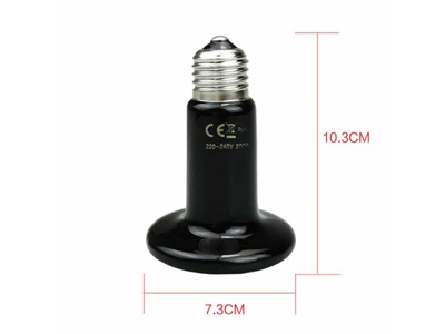 75 Watt Seramik Kafes Ve Kümes Isıtıcı Ampul  - 2