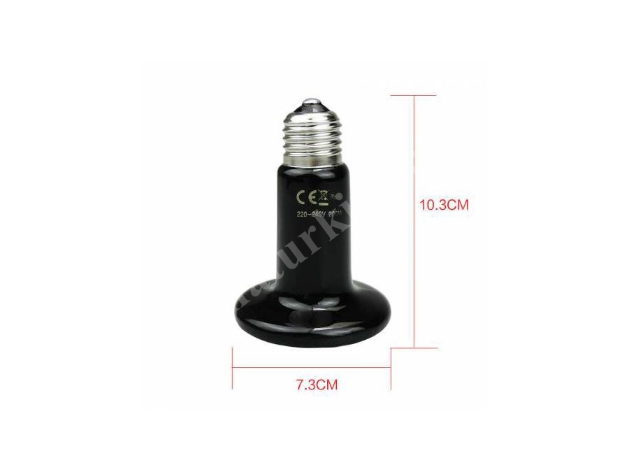 75 Watt Seramik Kafes Ve Kümes Isıtıcı Ampul 
