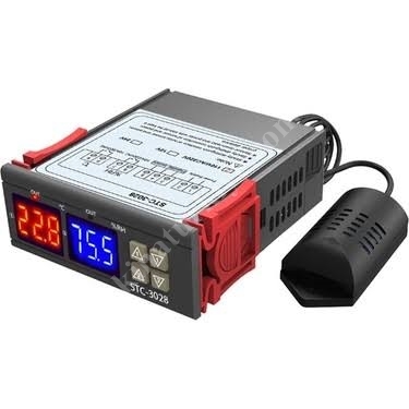 STC 3028 Kuluçka Dijital Isı Kontrol Cihazı 