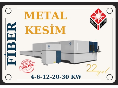 2000x6000 mm Fiber Lazer Kesim Makinası - 10