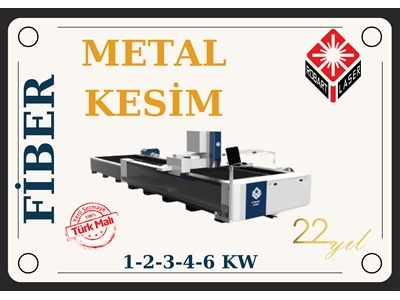 2000x6000 mm Fiber Lazer Kesim Makinası - 2