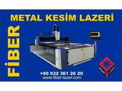 2Kw Fiber Lazer Metal Kesim Makinası 