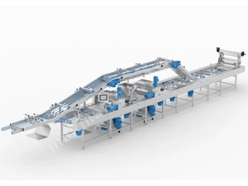 Otomatik Gofret Krema Sürüm Makinası