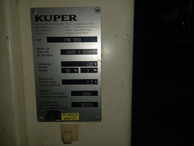 FW1150 Kaplama Dikme Makinası - 1