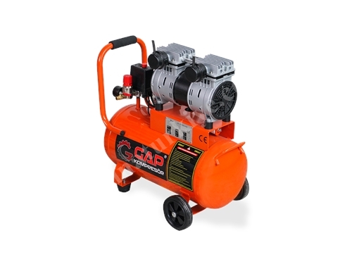 25 Lt Silent and Oil-Free Air Compressor