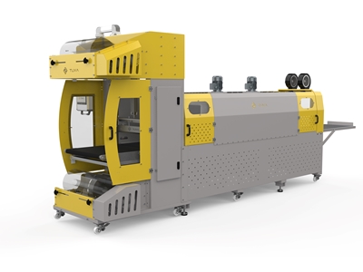 60x45x150 Fully Automatic Shrink Packaging Machine - 0