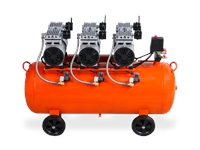 100 Lt 3 Hp Silent and Oil-Free Air Compressor - 2