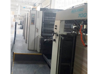 Man Roland 704 4 Renk Ofset Baskı Makinesi - 2