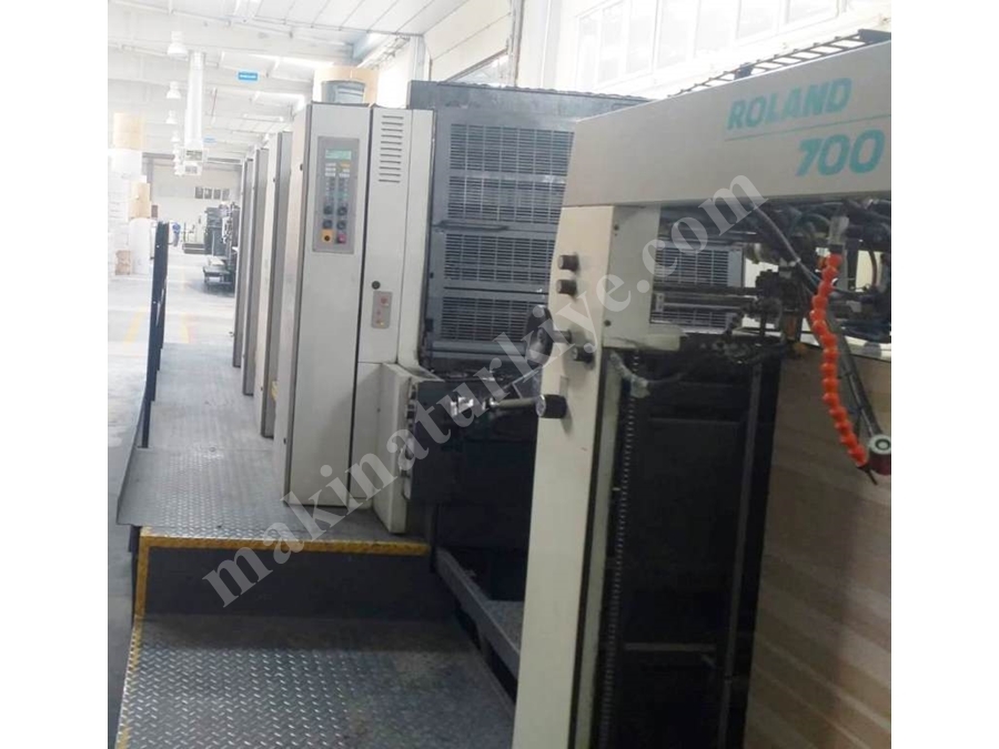 Man Roland 704 4 Renk Ofset Baskı Makinesi