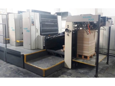 Man Roland 704 4 Renk Ofset Baskı Makinesi - 3