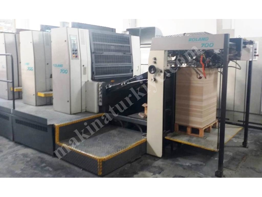Man Roland 704 4 Renk Ofset Baskı Makinesi