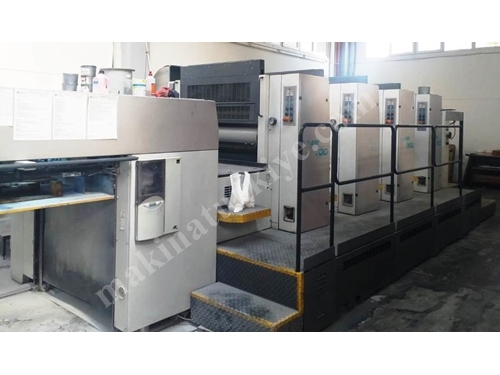 Man Roland 704 4 Renk Ofset Baskı Makinesi