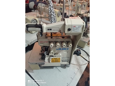 Juki 6700 Lastik Vericili 4 İplik Overlok Makinası - 0