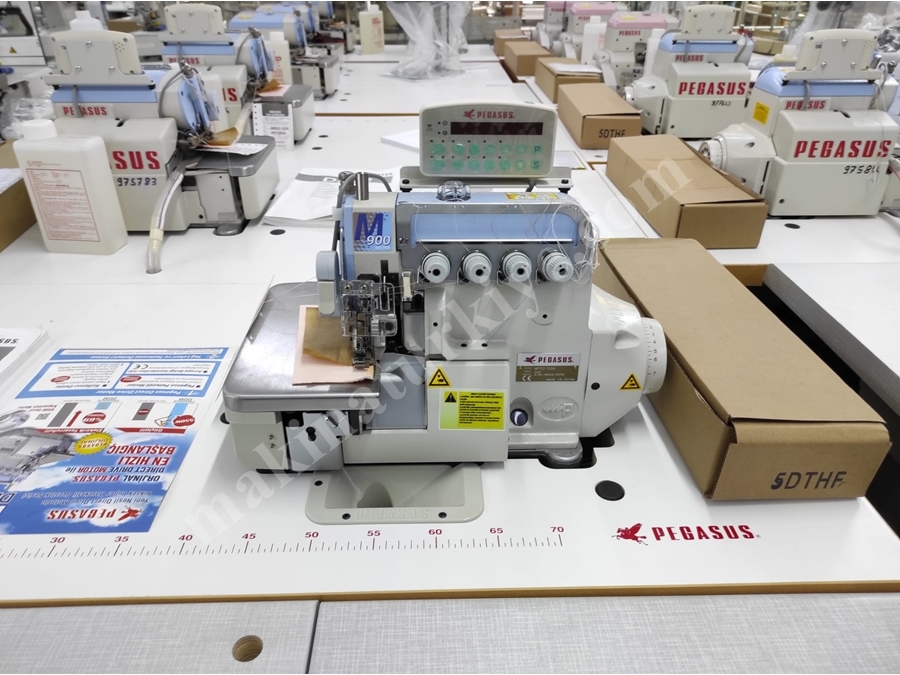 M900 Otomatik 4 İplik Overlok Makinası