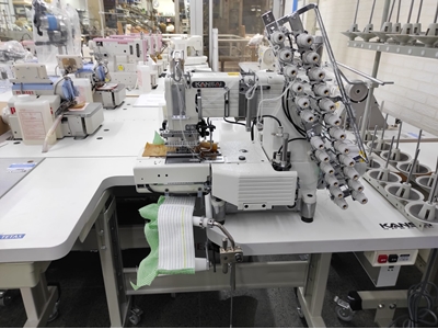 Kansai Otomatik 12 İğne Lastik Reçme Makinası  - 0
