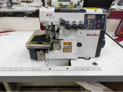 R5T PLUS Otomatik 4 İplik Overlok Makinası 
