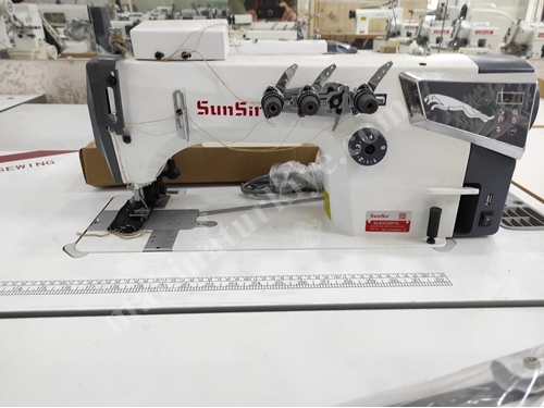 SS-W3830DP-PL 3 İğne Kot Zincir Dikiş Makinası