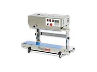 Vertical Date Coding Bag Sealing Machine with Conveyor 800x150 mm - 0