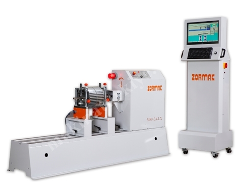 Parça Çapı 750 mm Yatay Eksenli Balans Makinesi