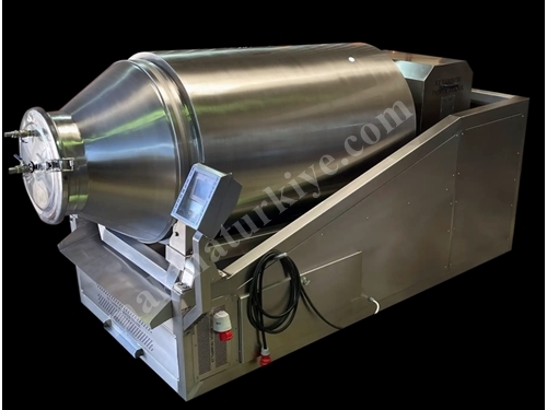 1300 Liter Movable Meat Drum With Horizontal Cooling 