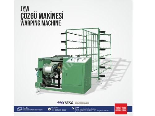 2 Hp Yüksek Hızlı Çözgü Makinesi 