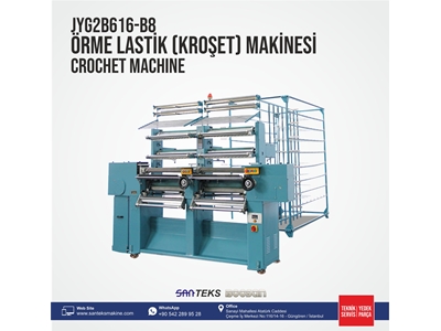 JYG2B616 B8 Örme Lastik (Kroşet) Makinesi  - 0