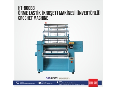 Invertörlü Örme Lastik (Kroşet) Makinesi - 0