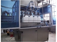 Machine de remplissage automatique de liquide à quatre têtes à 1500 unités/heure - 1