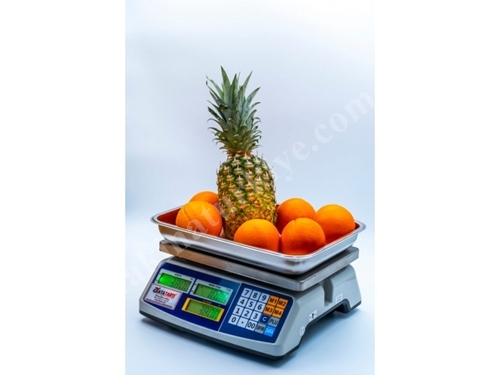 Торговый весы для овощей Dikomsan Lp 60 кг с ценовым расчетом