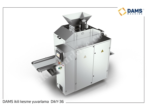 DAMS 2-Piece Dough Cutting and Rounding Machine / DİKY-36