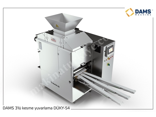 DAMS 3-Piece Dough Cutting Rolling Machine / DÜKY - 54