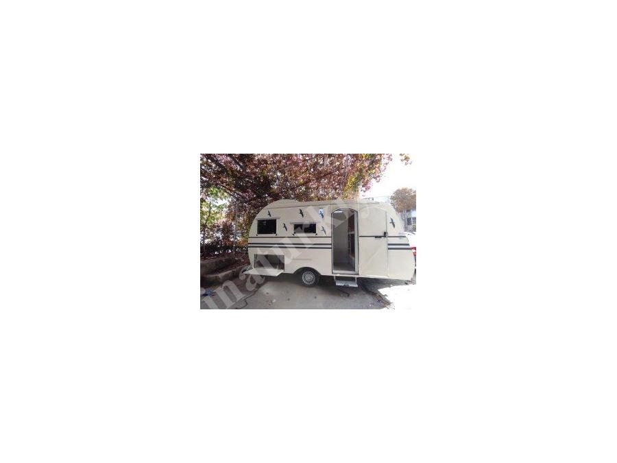 4 Kişilik Çekme Karavan 440X200x200 Cm