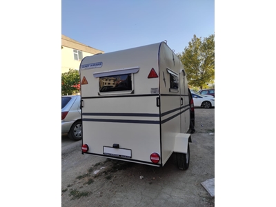2 Kişilik Mini Karavan 300x150x180cm  - 5