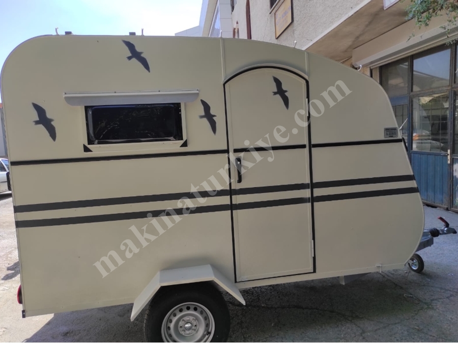 2 Kişilik Mini Karavan 300x150x180cm 